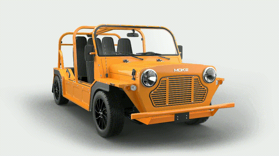 Black Moke electric vehicle